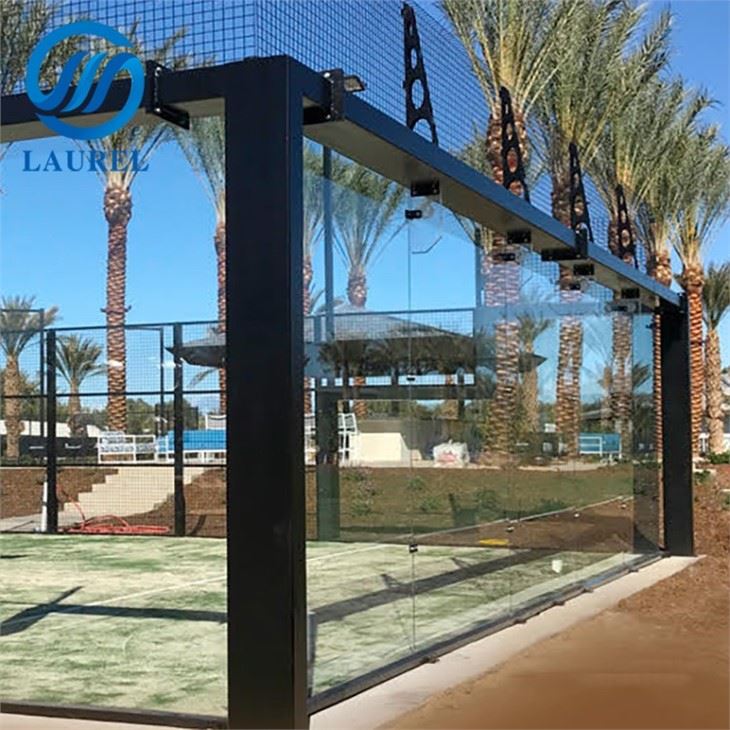 Padel Tennis Court Tempered Glass Squash Court Tempered Glass 10mm 12mm